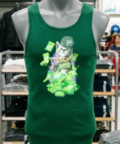 Kohls Cash Kitty Graphic Funny Cat Shirt