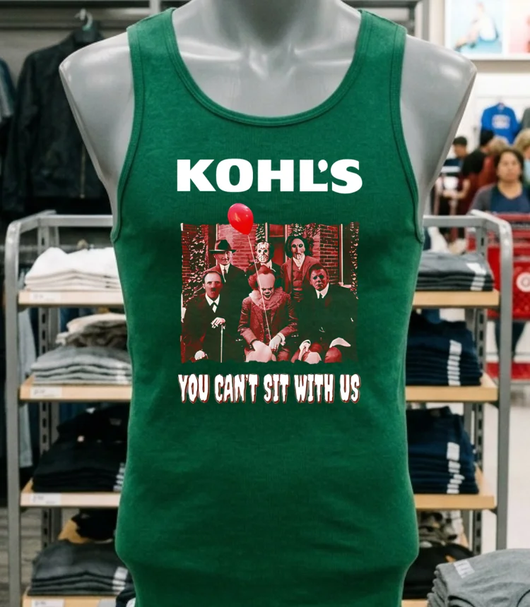 Kohls You Cant Sit With Us Shirt Green Shirt