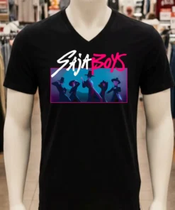 Kpop Demon Hunters Demon Saja Boys Comfort Colors Shirt