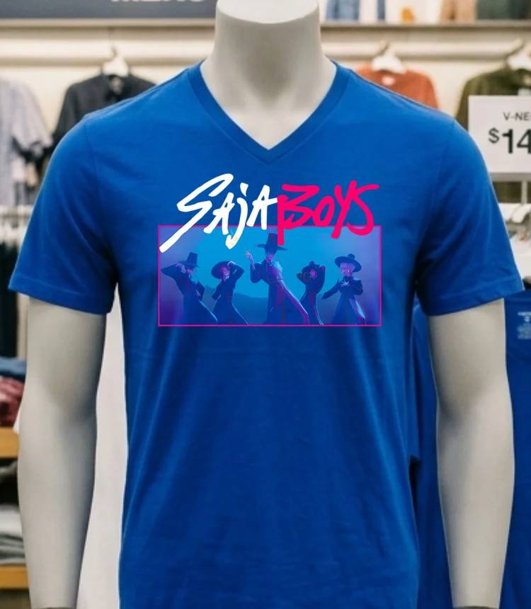 Kpop Demon Hunters Demon Saja Boys Comfort Colors Shirt - navy-shirt Kpop Demon Hunters Demon Saja Boys Comfort Colors Shirt Navy Shirt 2
