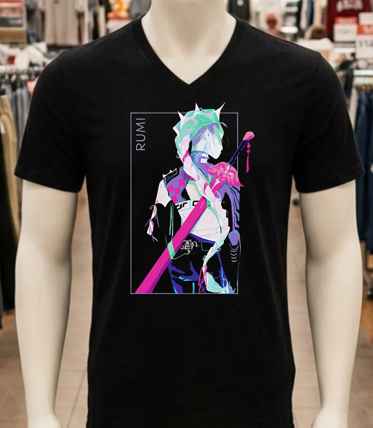 Kpop Demon Hunters Rumi Girl Crush Shirt Balck Shirt