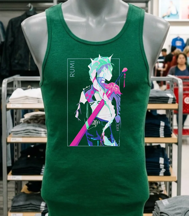 Kpop Demon Hunters Rumi Girl Crush Shirt - green-shirt Kpop Demon Hunters Rumi Girl Crush Shirt Green Shirt