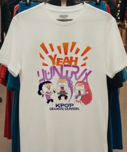 Kpop Demon Hunters Yeah Shirt White T Shirt