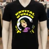 Krystal Mkraan Cartoon Shirt Balck Shirt
