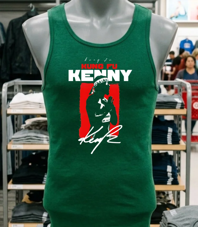 Kung Fu Kenny Signature Shirt Green Shirt