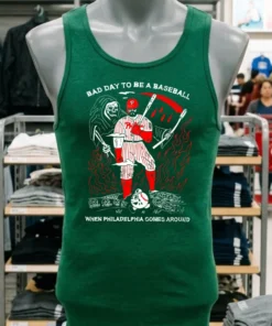 Kyle Schwarber Bad Day To Be A Baseball When Philadelphia Comes Around Shirt