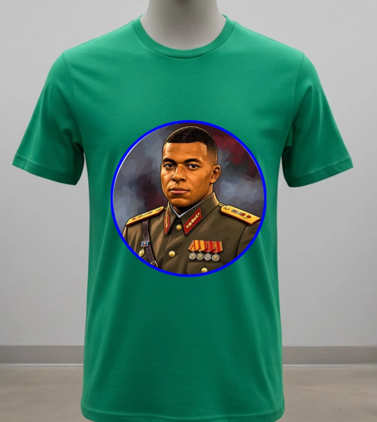 Kylian Mbappe Dictator Meme T Shirt - green-shirt Kylian Mbappe Dictator Meme T Shirt Green Shirt