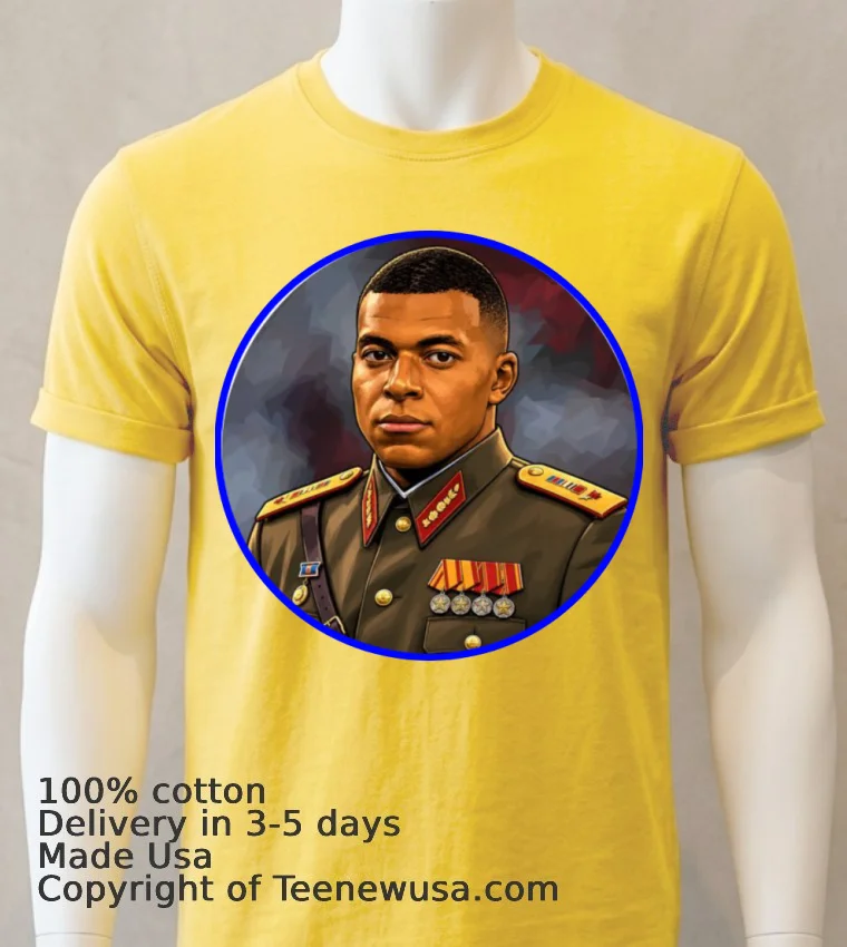Kylian Mbappe Dictator Meme T Shirt Yellow T Shirt