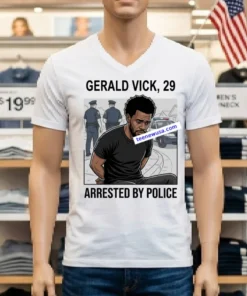 Lagerald Vick, 29, Was Arrested By Police T Shirt