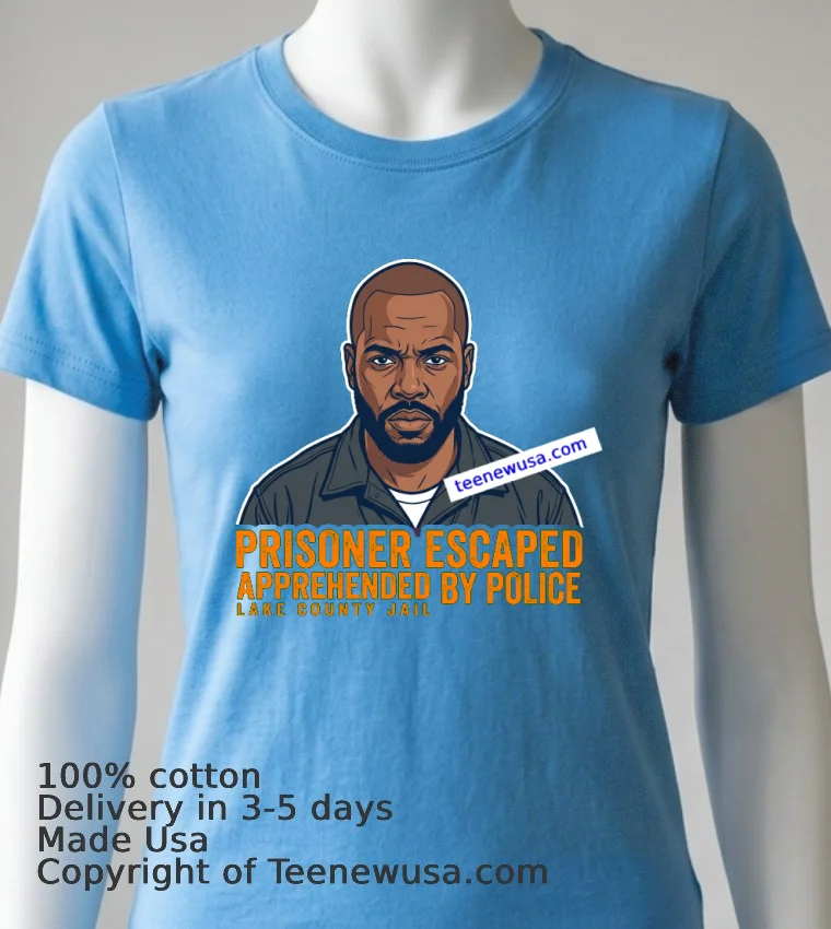 Lake County Has Been Arrested By Police T Shirt - blue-shirt Lake County Has Been Arrested By Police T Shirt Blue Shirt