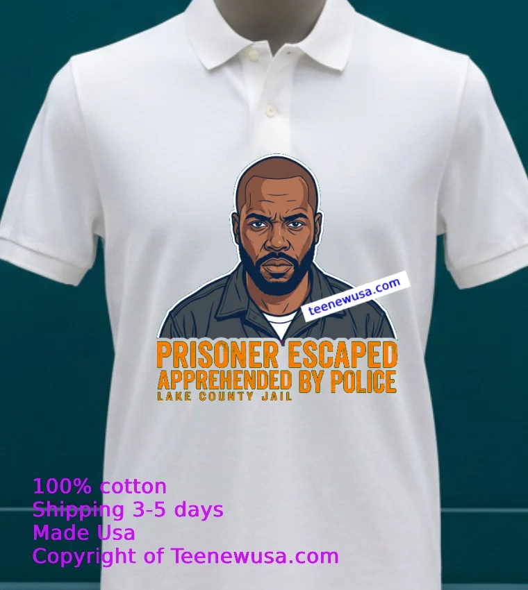 Lake County Has Been Arrested By Police T Shirt - white-t-shirt 23 Lake County Has Been Arrested By Police T Shirt White T Shirt 23