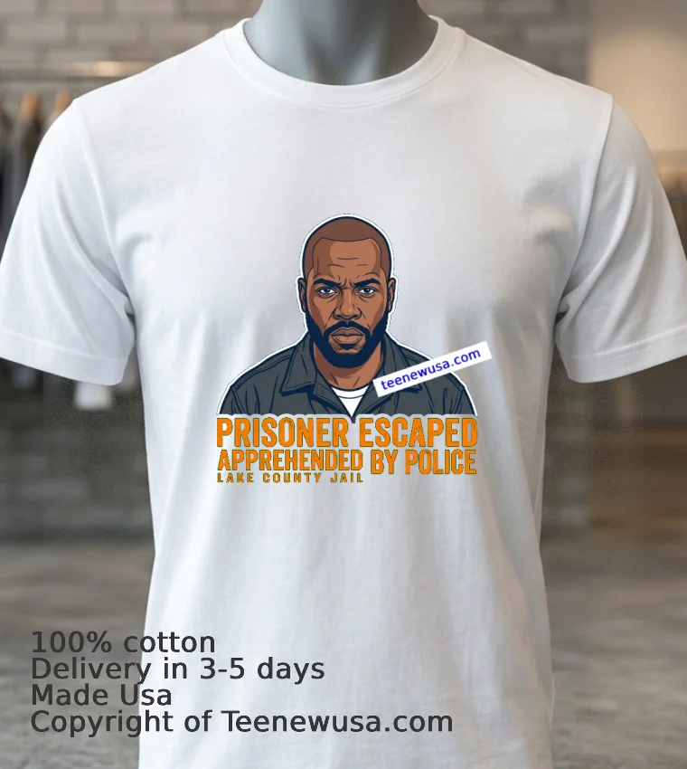 Lake County Has Been Arrested By Police T Shirt White T Shirt 3