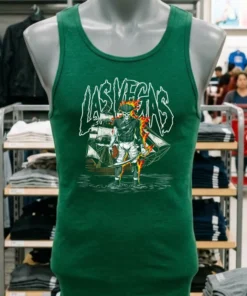 Las Vegas Football Pirate Skeleton Shirt