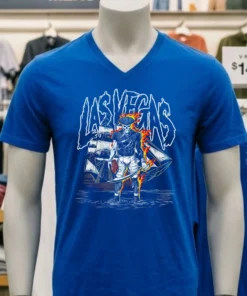 Las Vegas Football Pirate Skeleton Shirt