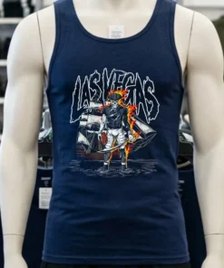 Las Vegas Football Pirate Skeleton Shirt