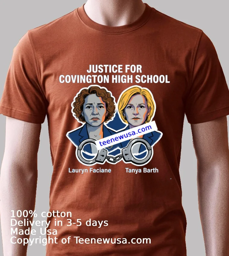 Lauryn Faciane And Tanya Barth Of Covington High School Have Been Arrested T Shirt (1) - balck-shirt 4 Lauryn Faciane And Tanya Barth Of Covington High School Have Been Arrested T Shirt 1 Balck Shirt 4