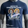 Lauryn Faciane And Tanya Barth Of Covington High School Have Been Arrested T Shirt 1 Navy Shirt 3