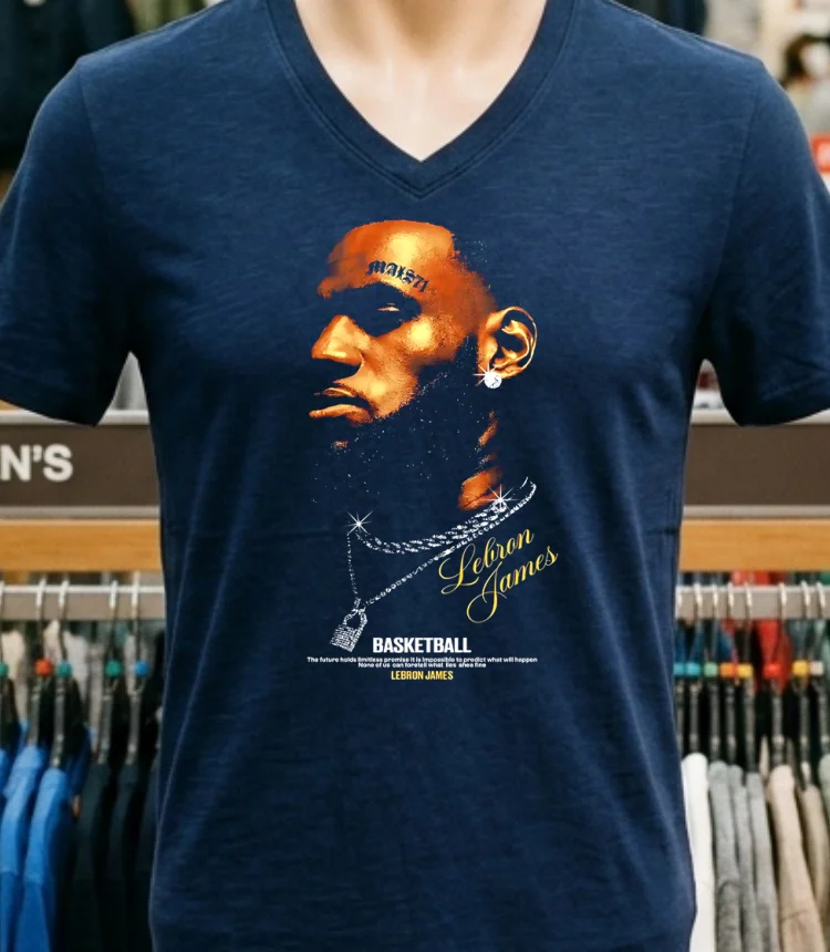 Lebron James Basketball Trinity Rodman Camiseta Shirt - navy-shirt Lebron James Basketball Trinity Rodman Camiseta Shirt Navy Shirt 1