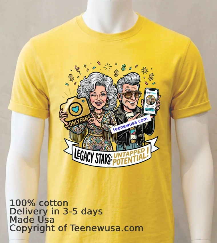 Legacy Celebrities Joins Onlyfans T Shirt Yellow T Shirt
