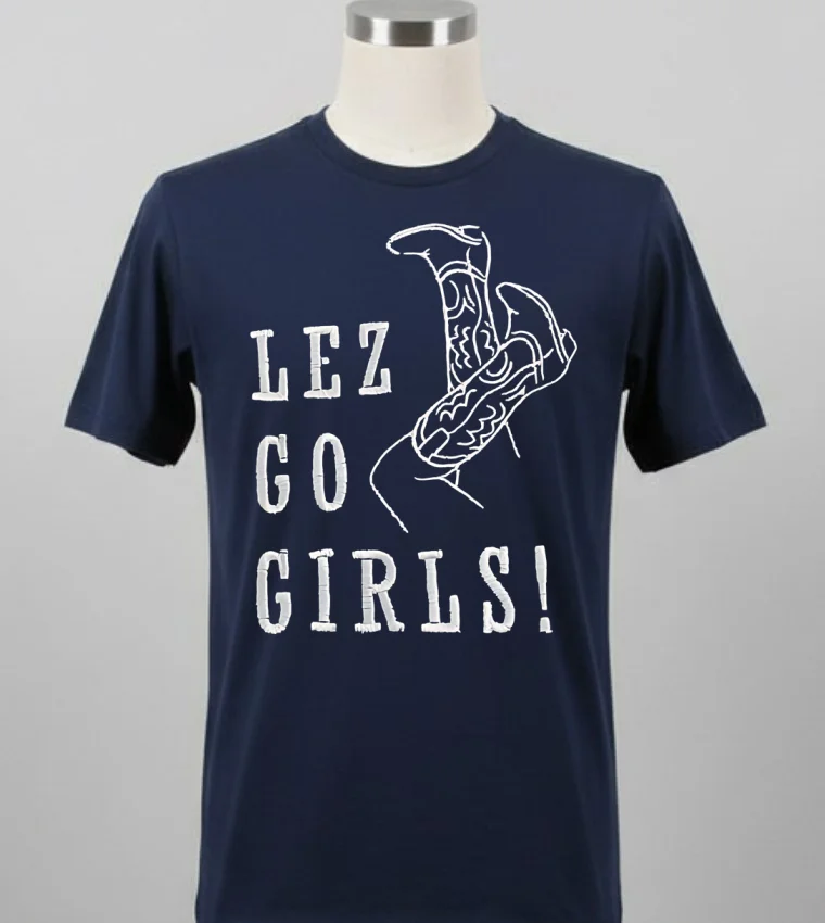 Lez Go Girl Shirt Balck Shirt 1