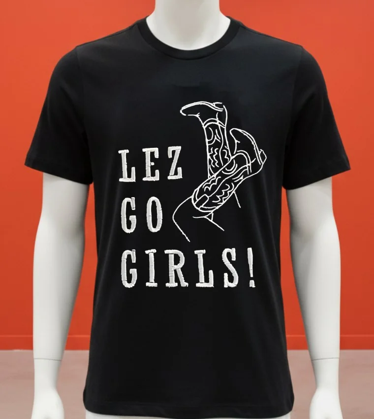 Lez Go Girl Shirt - balck-shirt Lez Go Girl Shirt Balck Shirt