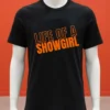Life Off A Showgirl Style Shirt Balck Shirt