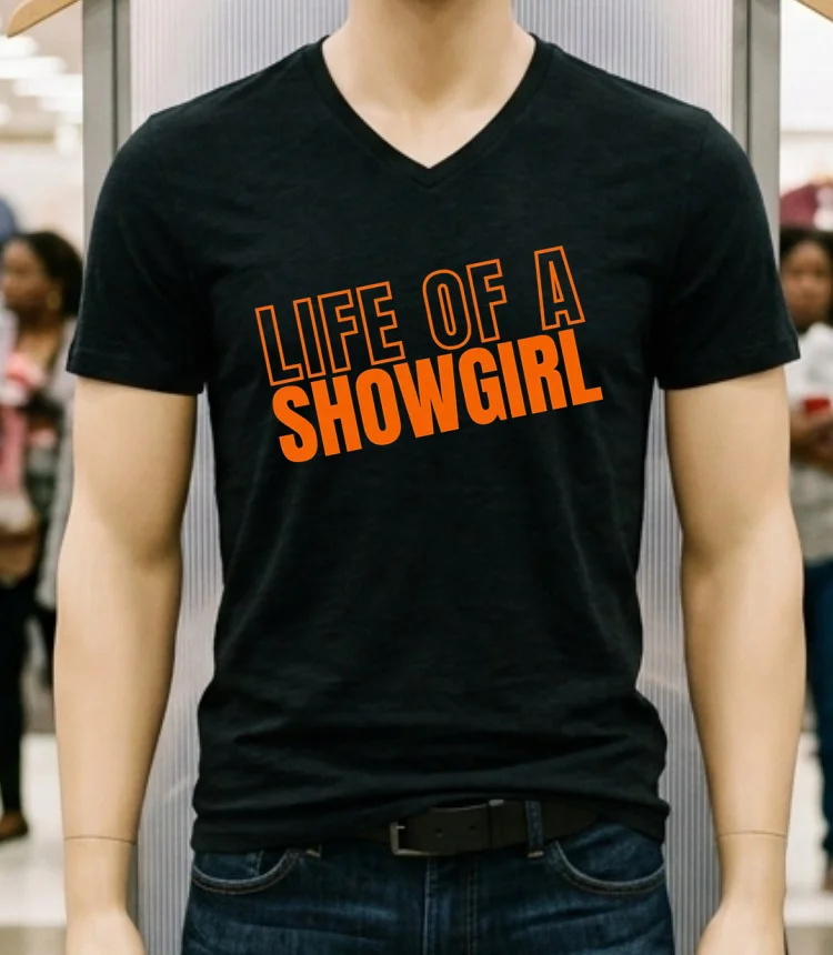 Life Off A Showgirl Style Shirt - balck-shirt Life Off A Showgirl Style Shirt Balck Shirt 2