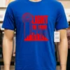 Light The Town Red Smu Mustangs Shirt Blue Shirt