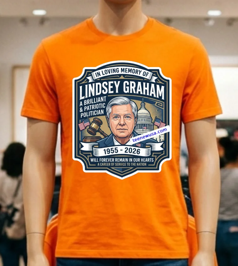 Lindsey Graham Will Forever Remain In Our Hearts T Shirt - orange-shirt Lindsey Graham Will Forever Remain In Our Hearts T Shirt Orange Shirt