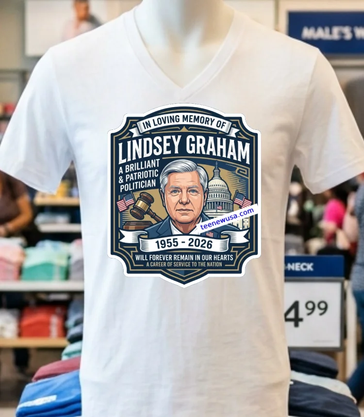 Lindsey Graham Will Forever Remain In Our Hearts T Shirt - white-t-shirt Lindsey Graham Will Forever Remain In Our Hearts T Shirt White T Shirt 3