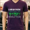 Linkin Park Milwaukee Wisconsin From Zero World Tour 2025 Shirt Purple Shirt
