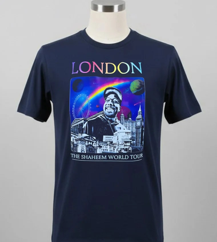 London The Shaheem World Tour Coldplay Wembley Shirt - balck-shirt London The Shaheem World Tour Coldplay Wembley Shirt Balck Shirt 1