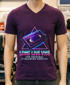 Long Live Vhs The Original Streaming Service Shirt