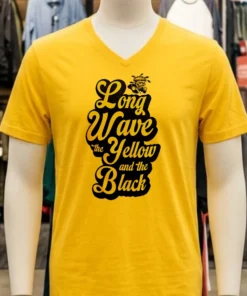 Long Wave The Yellow And The Black Shirt