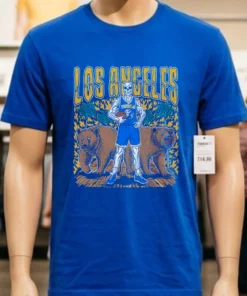 Los Angeles Bears Basketball Skeleton Shirt