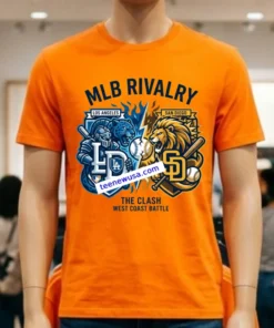 Los Angeles Dodgers Vs San Diego Padres Mlb All Star Sport T Shirt