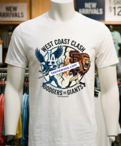 Los Angeles Dodgers Vs San Francisco Giants Mlb All Star Sport T Shirt