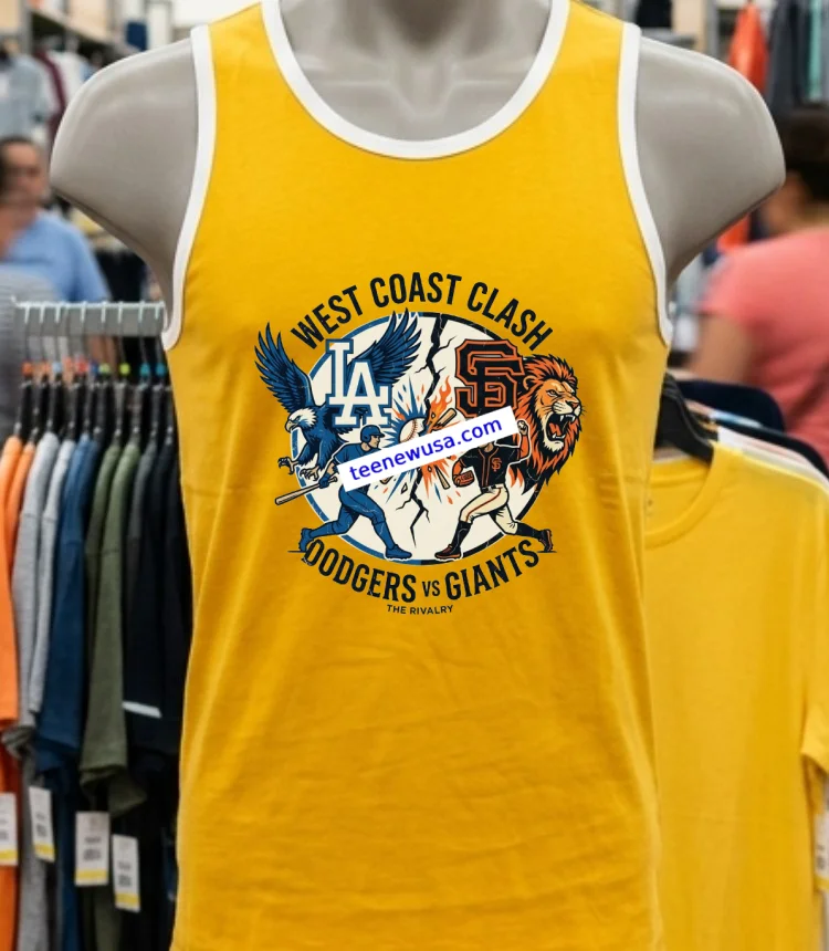 Los Angeles Dodgers Vs San Francisco Giants Mlb All Star Sport T Shirt - yellow-t-shirt Los Angeles Dodgers Vs San Francisco Giants Mlb All Star Sport T Shirt Yellow T Shirt