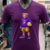 Los Angeles Lakers Pitt Bull Hoop Dogs Shirt Purple Shirt 1