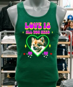 Love Is All You Need Pomeranian Dog Shirt