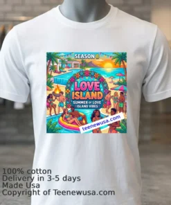 Love Island Season 8 T Shirt White T Shirt 3