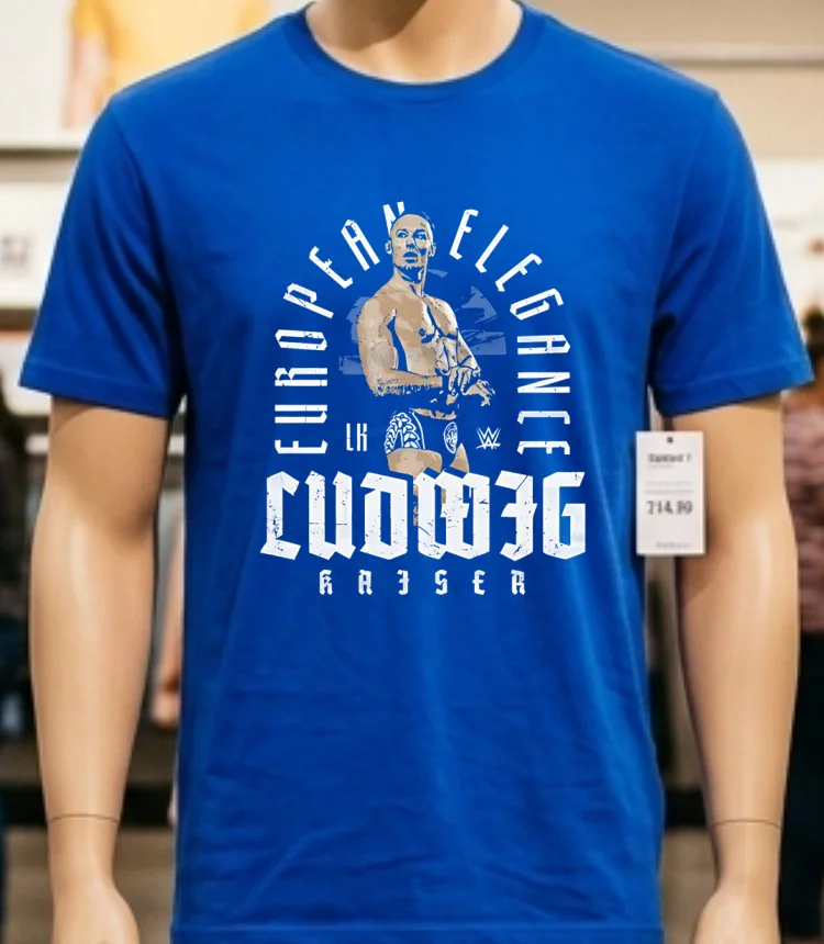Ludwig Kaiser European Elegance Ufc Retro Shirt Blue Shirt
