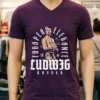 Ludwig Kaiser European Elegance Ufc Retro Shirt Purple Shirt