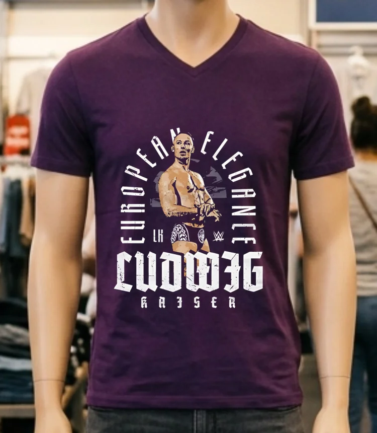 Ludwig Kaiser European Elegance Ufc Retro Shirt - purple-shirt Ludwig Kaiser European Elegance Ufc Retro Shirt Purple Shirt