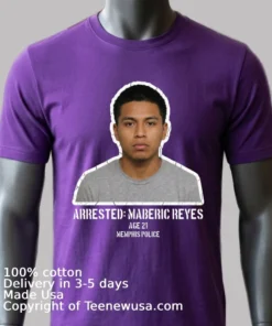 Maberic Javier Reyes 21 Was Arrested By Police T Shirt