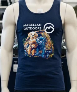 Magellan Outdoors Men S Puppy Blind Dogs Shirt