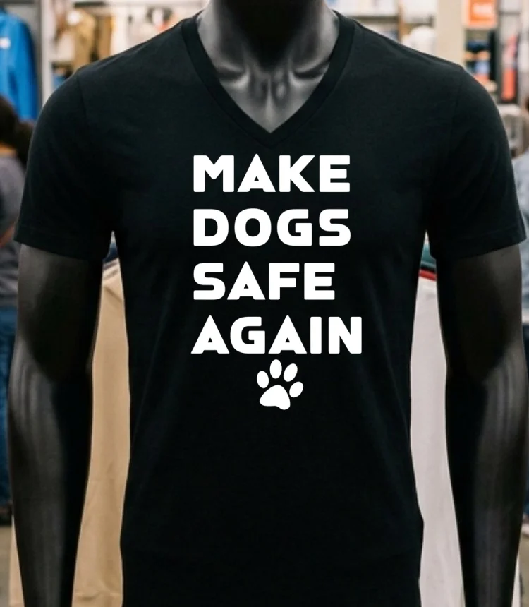 Make Dogs Safe Again Shirt - balck-shirt Make Dogs Safe Again Shirt Balck Shirt