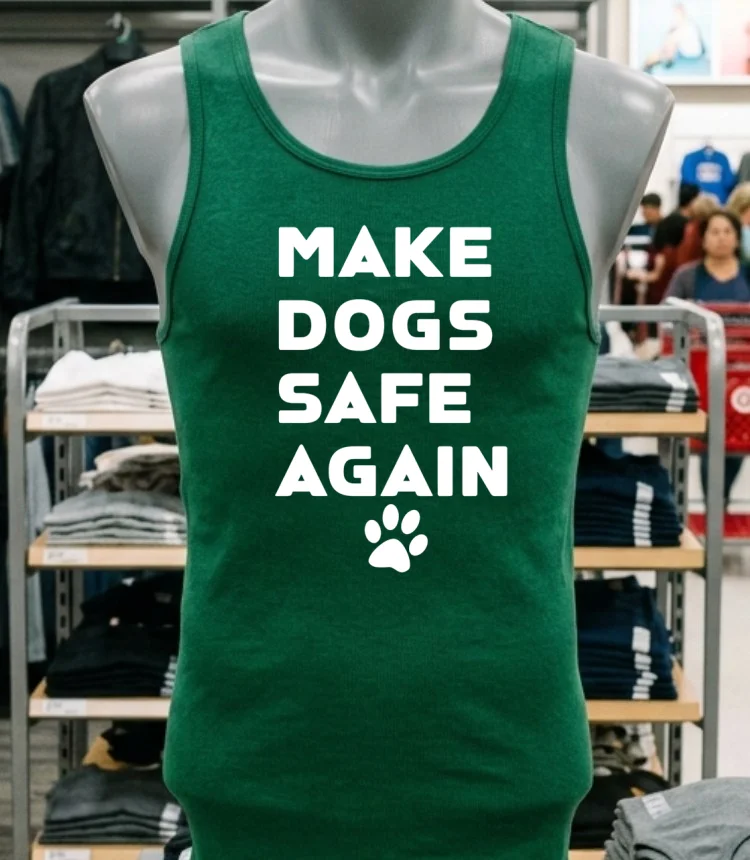 Make Dogs Safe Again Shirt - green-shirt Make Dogs Safe Again Shirt Green Shirt