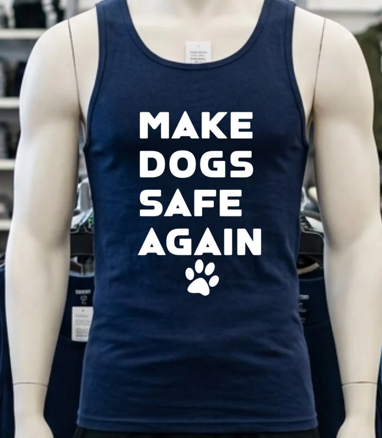 Make Dogs Safe Again Shirt - navy-shirt Make Dogs Safe Again Shirt Navy Shirt