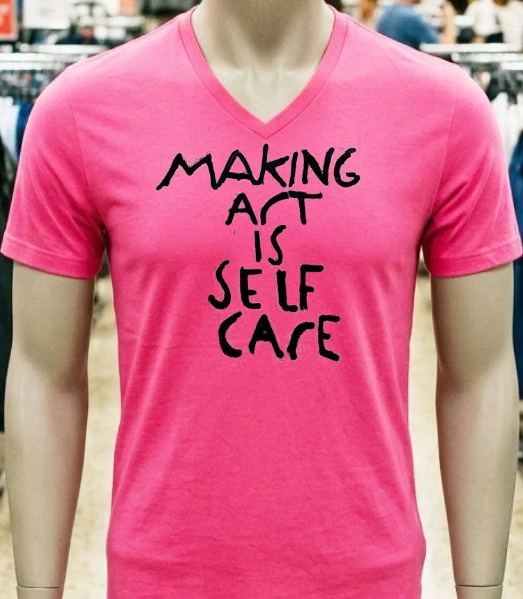 Making Act Self Case Shirt - pink-t-shirt Making Act Self Case Shirt Pink T Shirt